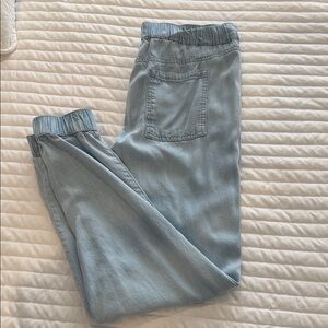 Nine West Sky Blue Ankle Jeans joggers